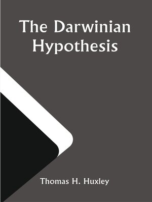 cover image of The Darwinian Hypothesis